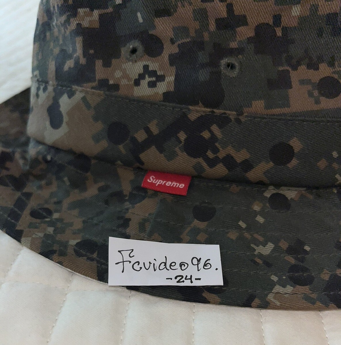 NEW Supreme X Comme des Garçons 2013 Crusher Bucket Hat Size NEW Supreme X Comme des Garçons 2013 Crusher Bucket Hat Size