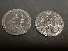 GEORGE III SHILLING 1797 ' THE KING'S SHILLING '  MODERN MUSEUM SPECIMEN COIN