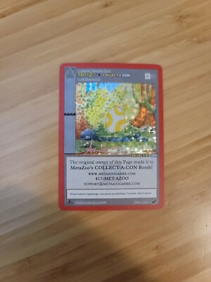 Metazoo Wilderness HOLO Egg Promo 2022 Collect-A-Con Orlando Exclusive Signed
