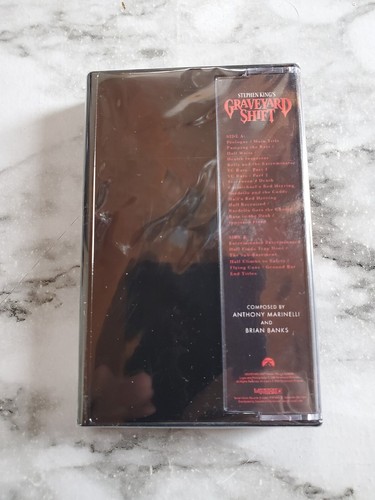 Stephen King's Graveyard Shift Horror Soundtrack Sealed Mint Paramount Pictures - Picture 2 of 4