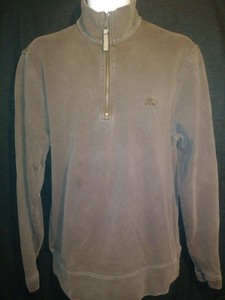 burberry men's quarter zip