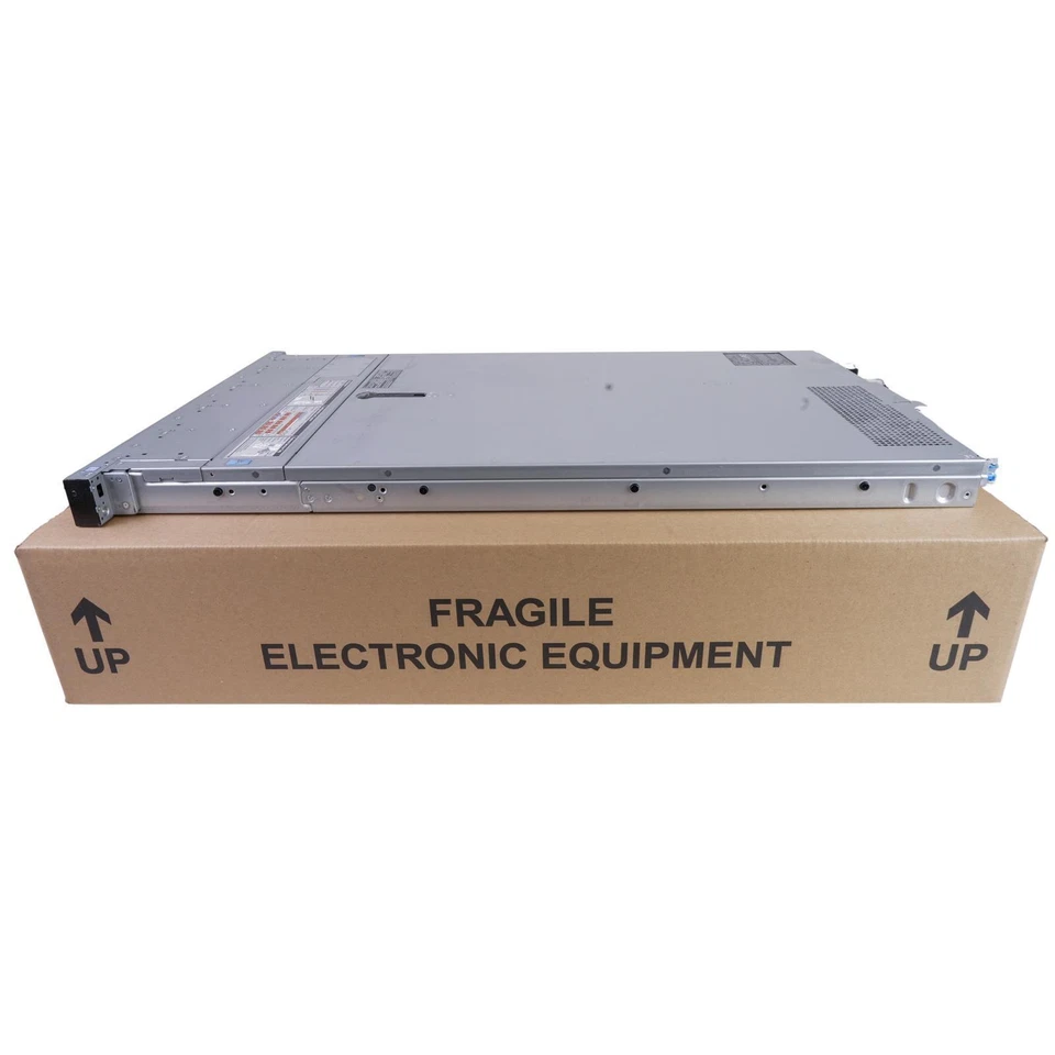 Dell PowerEdge R640 2.5" SFF 10-bay PERC H740P 8GB iDRAC 9 Ent OM 2x750W w/Rails - Image 2 of 4