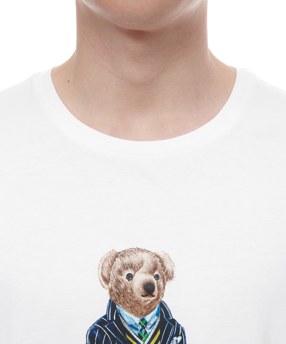 Genuine Polo Ralph Lauren Custom Slim Fit Bear T -shirt