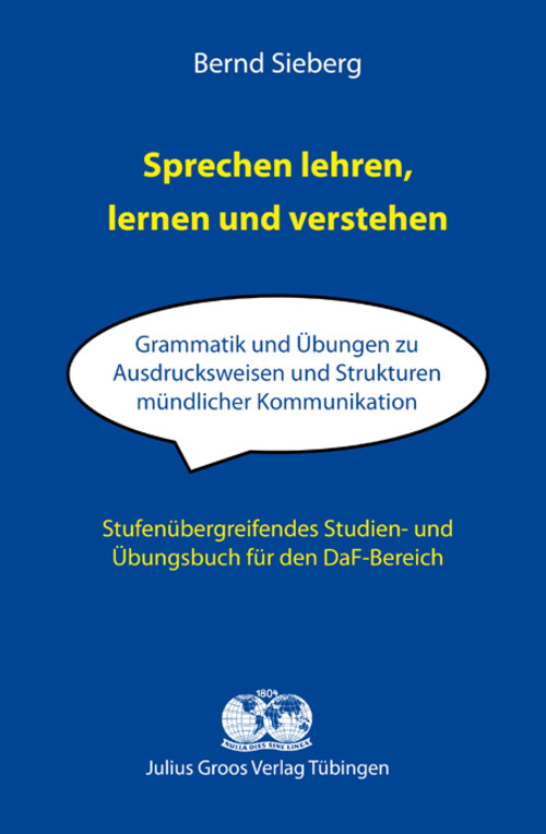 Thumbnail - Sprechen Lehren, Lernen Und Verstehen | Bernd Sieberg | Taschenbuch |