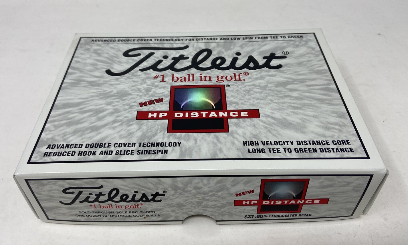 1 Dozen Titleist HP Distance Golf Balls NIB Brand New eBay