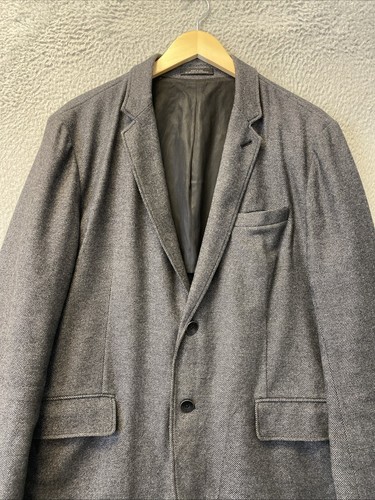 Rag & Bone Mens Blazer 44 Unstructured Working Gray /128-9 - Picture 2 of 13