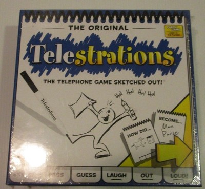 USAopoloy Telestrations: The Telephone Game Sketched Out, NIB