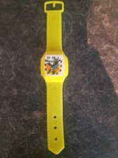 VTG Yellow Watch Collectible Eraser FREE COMBINED SHIPPING