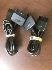 Lot Of 2 Sony PlayStation 2 Intec PS2 Black Controller Extension Cable Extender