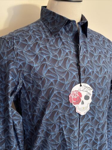 ROBERT GRAHAM KIRKSIDE MEN'S NEW CLASSIC FIT CASUAL SHIRT SIZE M