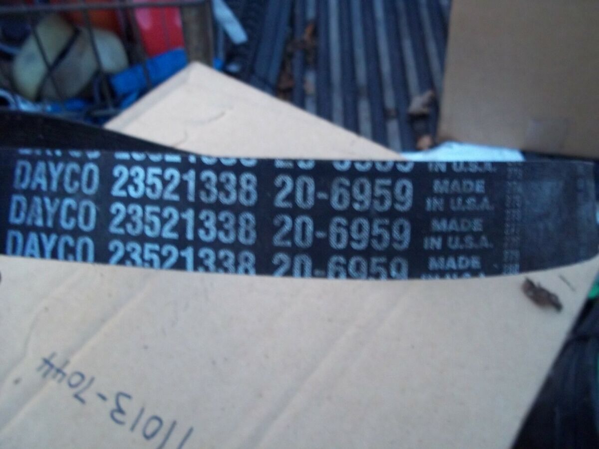 Serpentine Belt-Premium OE Micro-V Belt DAYCO 23521338 NEW Serpentine Belt-Premium OE Micro-V Belt DAYCO 23521338 NEW