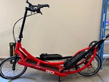 ElliptiGO 8C Long Stride Fitness Bike Bicycle Red Never Used Outdoors