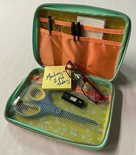 STIFF SHELL TRAVEL BAGS for FIRST AID, HOME OFFICE, or MAKEUP 5-PACK CASES ONLY - Picture 3 of 11