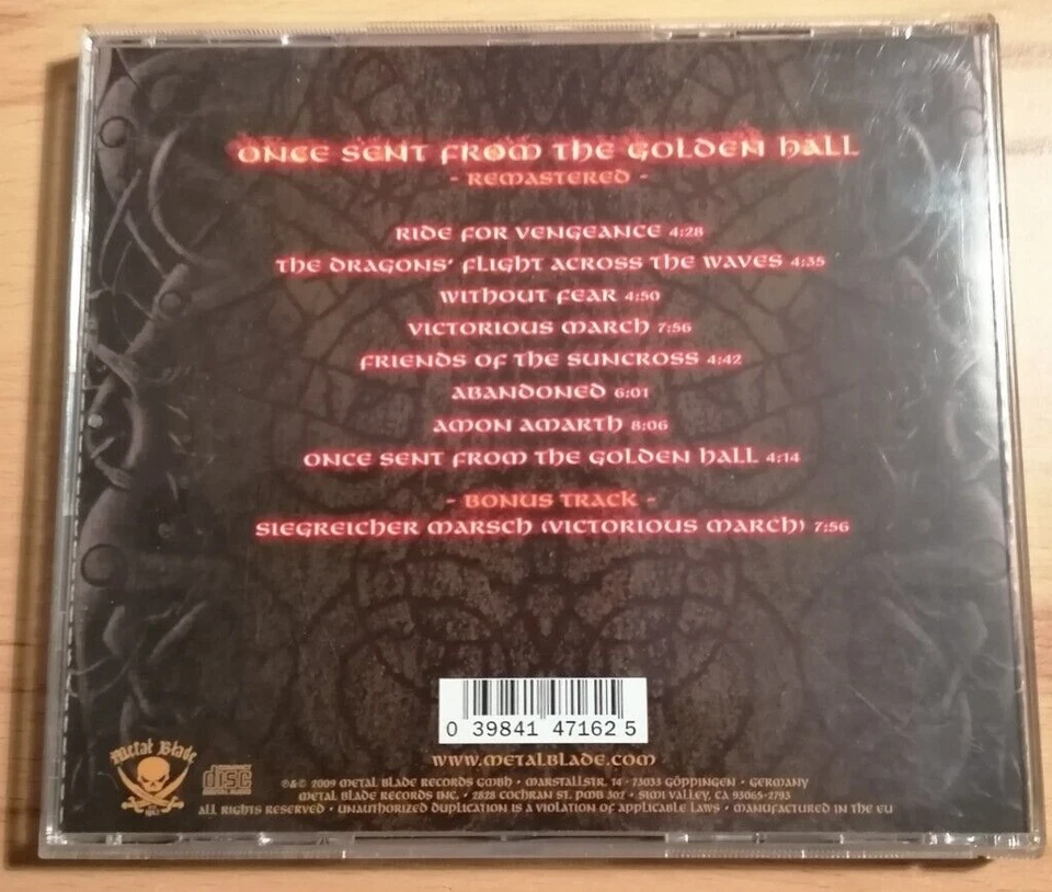 Amon Amart - once send from the golden hall (2009 CD) - Bild 2 von 3