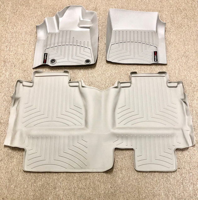 New For 14-18 Toyota Tundra Double Cab Floor Liner Mat Pad Kit