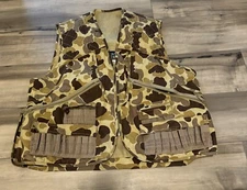 Mount’n Prairie Camo Hunting Vest Men’s Lg Loader Shells Outdoor