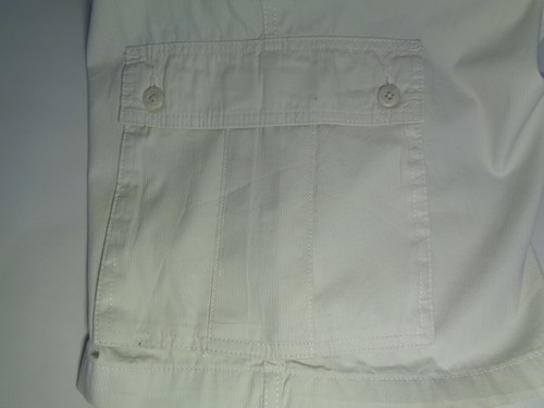 Alfani Size 42 CORDUROY Stone Cotton Flat Front New Mens Cargo Shorts - Picture 5 of 10