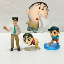 Shin chan collectibles - plush and figurines set