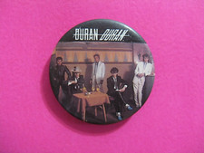 DURAN DURAN LARGE VINTAGE BUTTON PIN BADGE US IMPORT 49.  GROUP