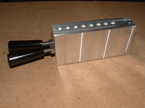 Freshwater Arow -2 jig mold 1/16, 3/32oz 16 cavity CNC Aluminum Crappie - Picture 3 of 4