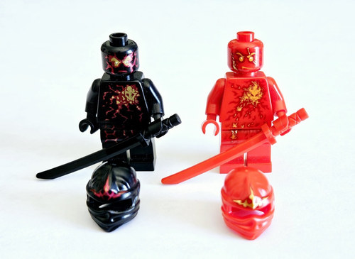 Lego Ninjago Cole NRG Kai NRG Minifigures Rise of the Snakes Spinners 9572 9591 - Picture 2 of 7