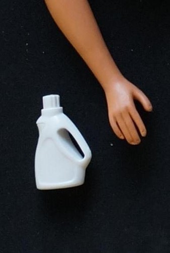 vintage barbie doll household accessory cleaning supplies brush candle ...