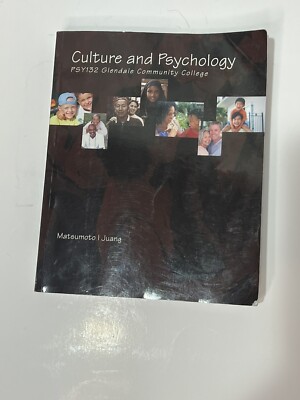 Culture and Psychology PSY132 Glendale Community College Paperback