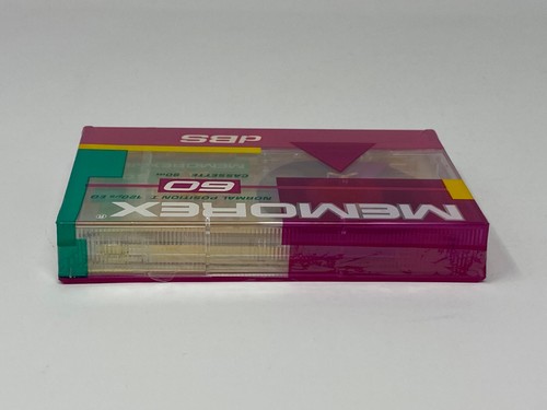 Memorex dBS 60 Cassette Tapes Brand New Still Sealed - Never Used - Picture 4 of 5