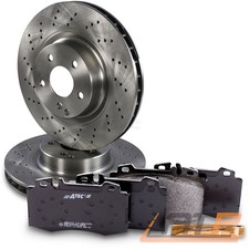BREMSSCHEIBEN GELOCHT BELÜ Ø330+BREMSBELÄGE VORN FÜR MERCEDES E-KLASSE W211 S211 BREMSSCHEIBEN GELOCHT BELÜ Ø330+BREMSBELÄGE VORN FÜR MERCEDES E-KLASSE W211 S211