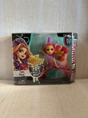 MONSTER HIGH Flara Blaze DOLL FRIGHT-MARES SKULLETTE FIGURE MATTEL *DAMAGED*