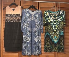 Women’s Dresses Small Lot Of 3.  Miscellaneous Brands 4P