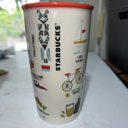 Gobelet en céramique Starbucks Seattle Highlights collection locale 2017 - Photo 4/15