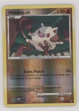Mankey Reverse Foil Pokémon Platinum Supreme Victors #112 2009