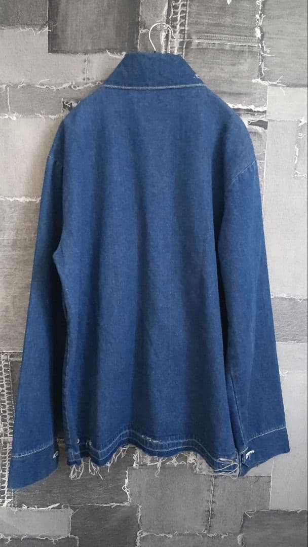 POINTER BRAND Denim Coverall Jacket Blue Size S R… - image 2