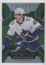 2023-24 Upper Deck Trilogy Uncommon Rookies Green 15/25 Cole McWard #164 2vh