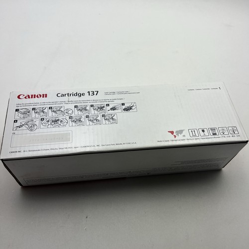 OEM Canon 137 Black Toner Cartridge image CLASS MF210/220/230 SEALED… 4/2022 - 第 9/9 張圖片
