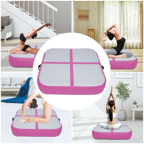 2-3 People Air Track Inflatable Training Tumbling Gymnastics Gym Mat with Pump - Picture 1 of 14
