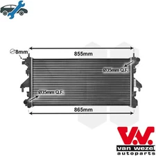 RADIATOR ENGINE COOLING 40002308 FOR CITROËN JUMPER/II/Bus/Van PEUGEOT 2.2L 4cyl