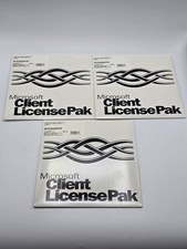 Microsoft Client License Pak Only No Media Windows NT Server Version 4.0 Sealed
