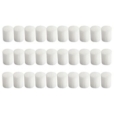 120 Pcs White Hydroponic Sponge Blocks for Soilless Vegetables Planting 0.09 per sponge