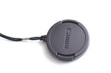 Canon Vintage 46mm Camcorder Snap-On Pinch Front Lens Cap