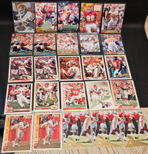 Neil Smith Kansas City Chiefs lot of 25 Football Cards