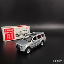 1:43 Mitsubishi Pajero Alloy Model - “Colored Amber” Special Finish, Diecast SUV