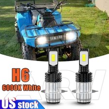 For Yamaha Moto 4 1986-1991 Pair H6m 3570 Led Headlight Xenon White P15d Bulbs For Yamaha Moto 4 1986-1991 Pair H6m 3570 Led Headlight Xenon White P15d Bulbs