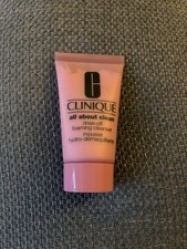 Clinique All About Clean Rinse-Off Foaming Cleanser Mousse 30ml Travel Size New