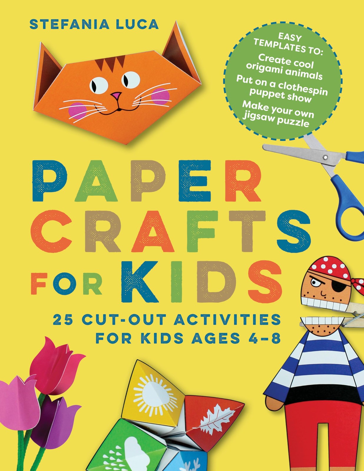 Paper Crafts for Kids by Stefania Luca (Paperback Book) - Image 6