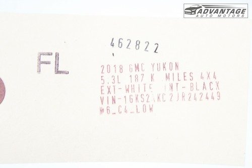 GMC YUKON 2015-2020 4x4 delantero izquierdo lado del conductor ABS pinza de freno de disco OEM - Imagen 8 de 8