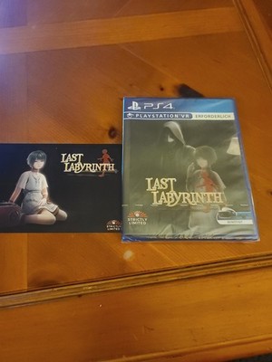 Last Labyrinth PS4 - Brand New W/card