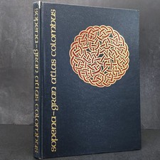 Sopena Gran Atlas Colombus de nuestro mundo 1983 libro en Espanol