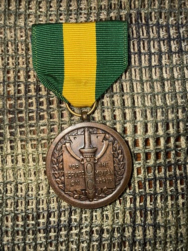 US ARMY Mexican WAR CAMPAIGN BORDER SERVICE MEDAL NUMBER -later Restrike